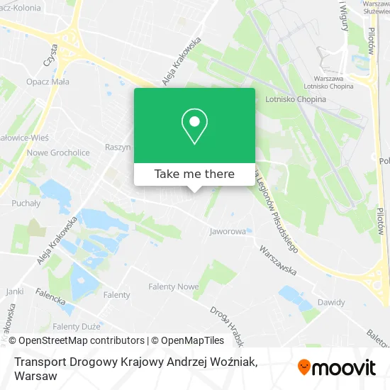 Карта Transport Drogowy Krajowy Andrzej Woźniak