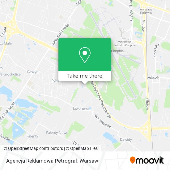 Agencja Reklamowa Petrograf map