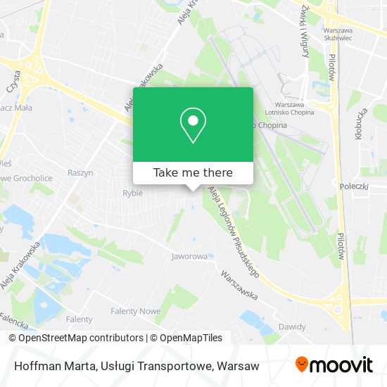 Hoffman Marta, Usługi Transportowe map