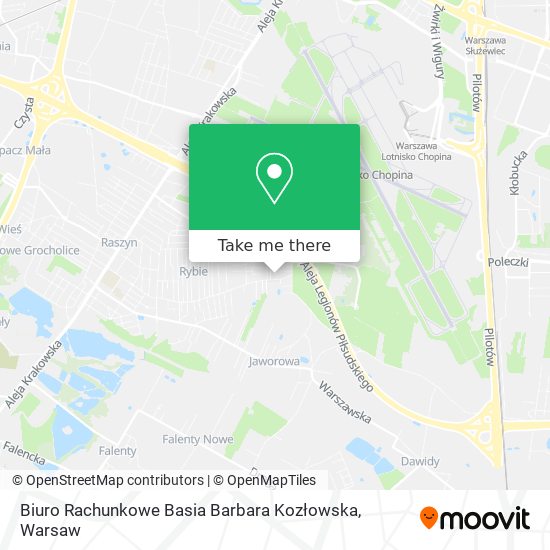 Biuro Rachunkowe Basia Barbara Kozłowska map