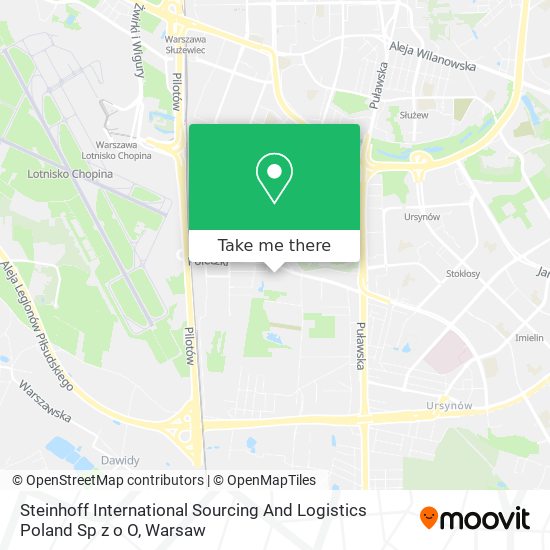 Steinhoff International Sourcing And Logistics Poland Sp z o O map