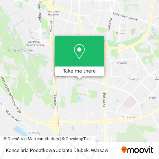 Kancelaria Podatkowa Jolanta Dłubek map