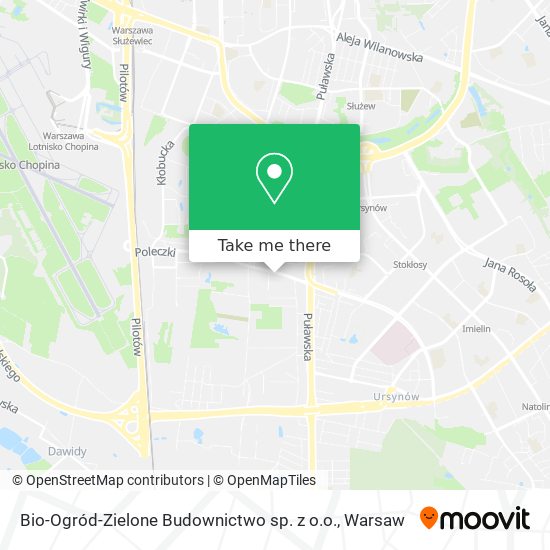 Bio-Ogród-Zielone Budownictwo sp. z o.o. map