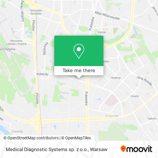 Карта Medical Diagnostic Systems sp. z o.o.