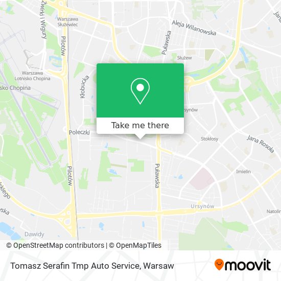 Карта Tomasz Serafin Tmp Auto Service