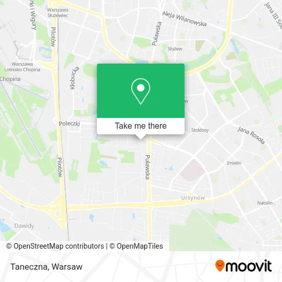 Taneczna map