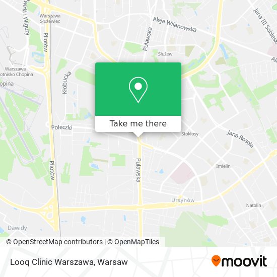 Looq Clinic Warszawa map