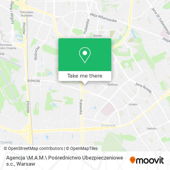 Agencja \M.A.M.\ Pośrednictwo Ubezpieczeniowe s.c. map