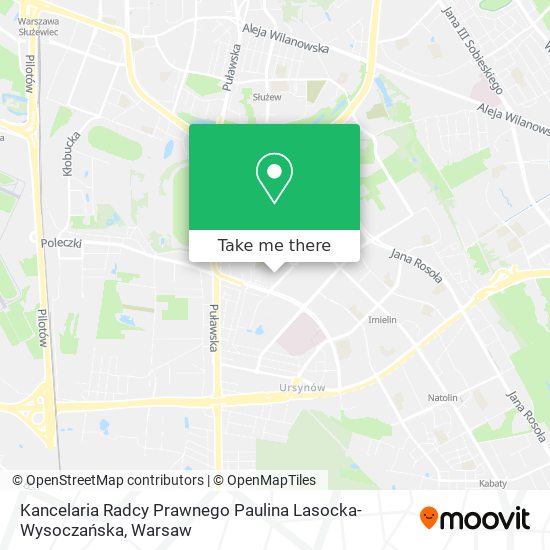 Kancelaria Radcy Prawnego Paulina Lasocka-Wysoczańska map