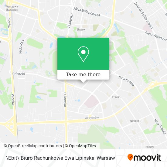 \Ebit\ Biuro Rachunkowe Ewa Lipińska map