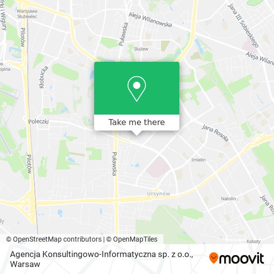 Agencja Konsultingowo-Informatyczna sp. z o.o. map