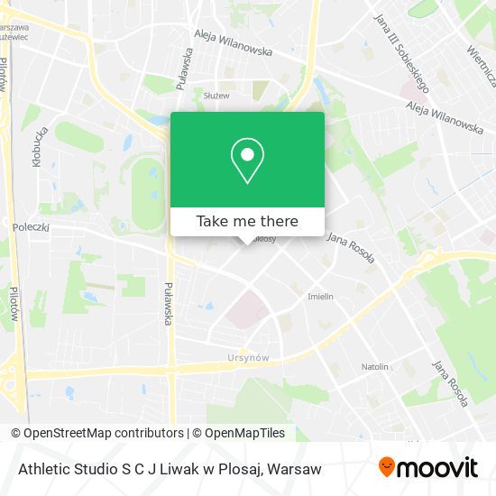 Athletic Studio S C J Liwak w Plosaj map