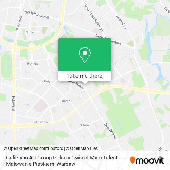 Galitsyna Art Group Pokazy Gwiazd Mam Talent - Malowanie Piaskiem map