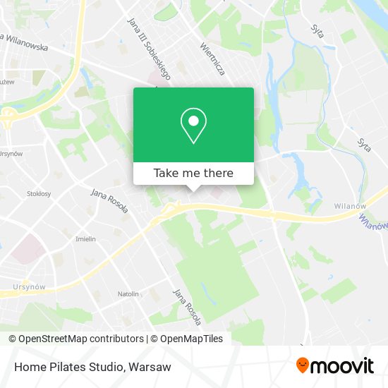 Home Pilates Studio map