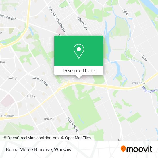 Bema Meble Biurowe map