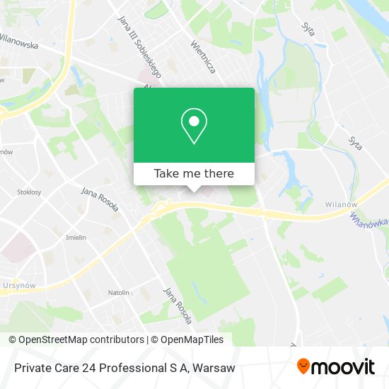 Private Care 24 Professional S A map