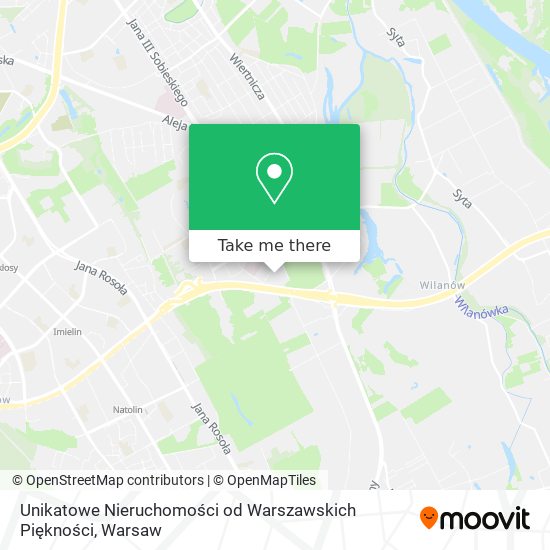 Unikatowe Nieruchomości od Warszawskich Piękności map