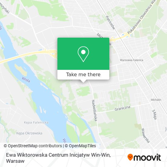 Ewa Wiktorowska Centrum Inicjatyw Win-Win map