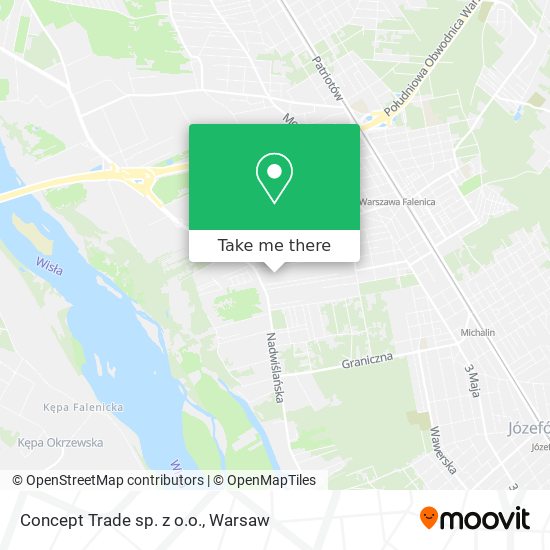 Concept Trade sp. z o.o. map