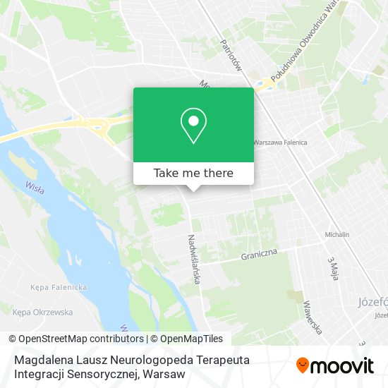 Magdalena Lausz Neurologopeda Terapeuta Integracji Sensorycznej map