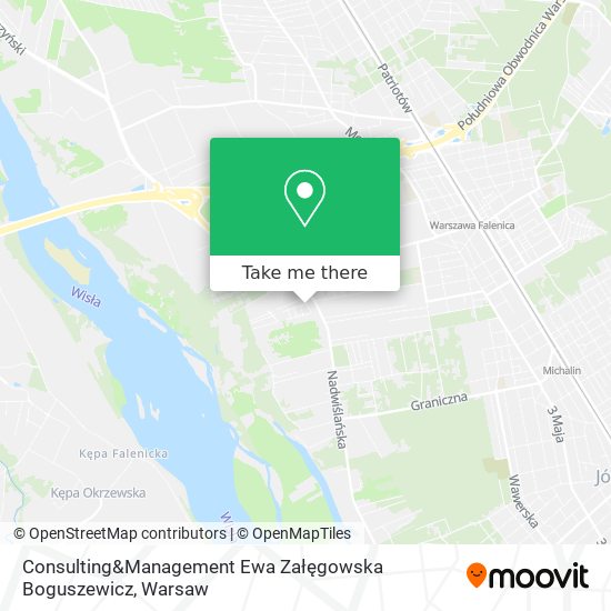 Consulting&Management Ewa Załęgowska Boguszewicz map