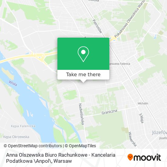 Anna Olszewska Biuro Rachunkowe - Kancelaria Podatkowa \Anpol\ map