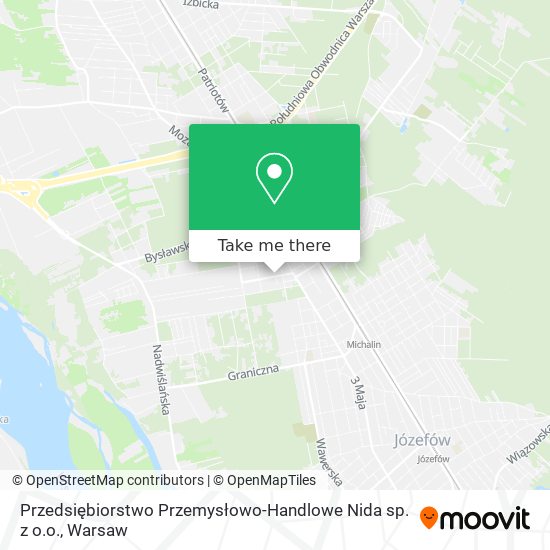 Przedsiębiorstwo Przemysłowo-Handlowe Nida sp. z o.o. map