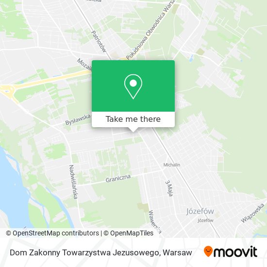 Dom Zakonny Towarzystwa Jezusowego map