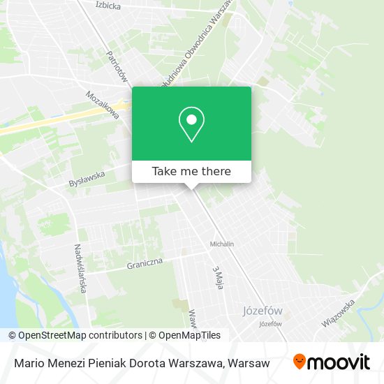 Mario Menezi Pieniak Dorota Warszawa map