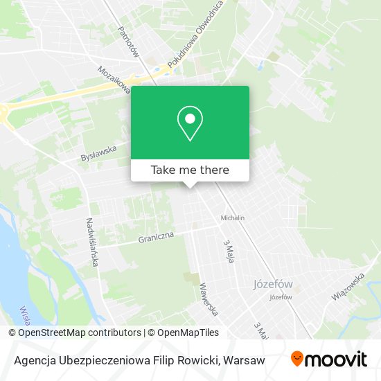 Agencja Ubezpieczeniowa Filip Rowicki map