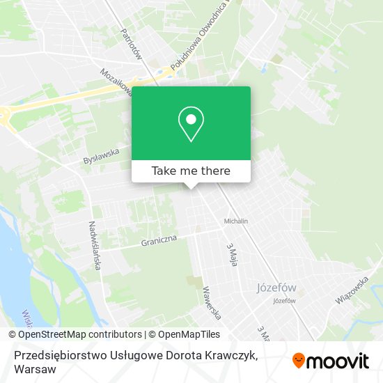 Przedsiębiorstwo Usługowe Dorota Krawczyk map