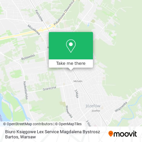 Biuro Księgowe Lex Service Magdalena Bystrosz Bartos map