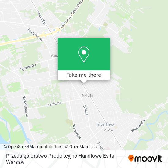 Przedsiębiorstwo Produkcyjno Handlowe Evita map