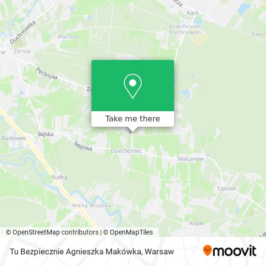 Tu Bezpiecznie Agnieszka Makówka map