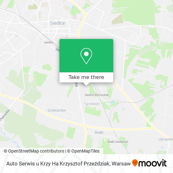 Auto Serwis u Krzy Ha Krzysztof Przeździak map