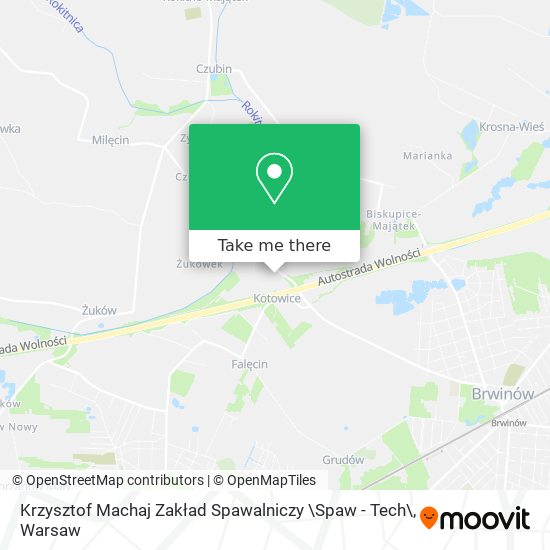 Krzysztof Machaj Zakład Spawalniczy \Spaw - Tech\ map