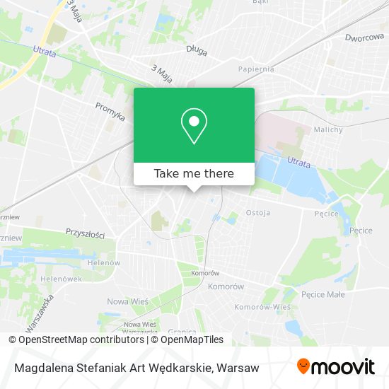 Magdalena Stefaniak Art Wędkarskie map