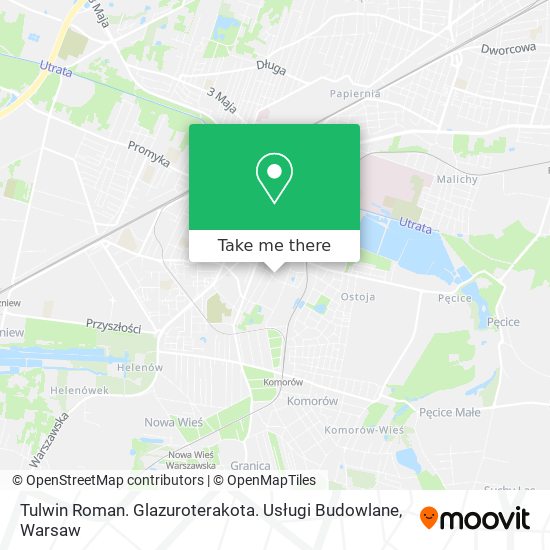 Tulwin Roman. Glazuroterakota. Usługi Budowlane map