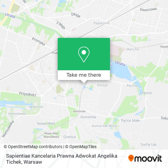 Sapientiae Kancelaria Prawna Adwokat Angelika Tichek map