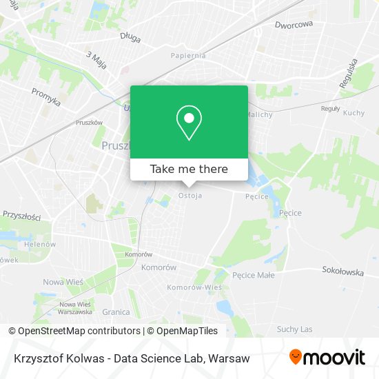 Krzysztof Kolwas - Data Science Lab map