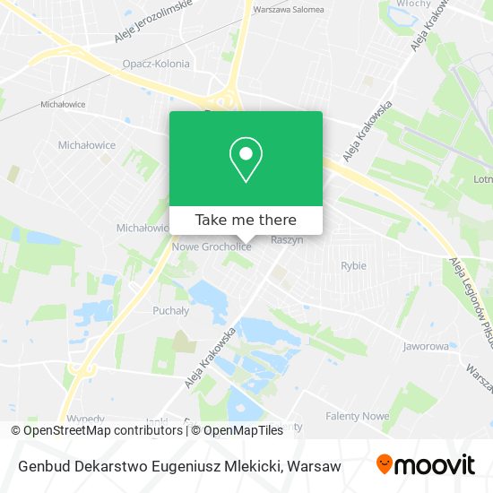 Genbud Dekarstwo Eugeniusz Mlekicki map