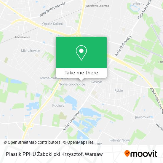 Plastik PPHU Żaboklicki Krzysztof map