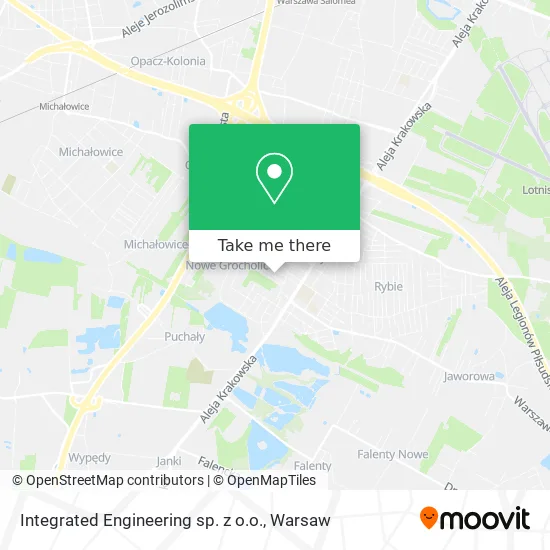 Карта Integrated Engineering sp. z o.o.