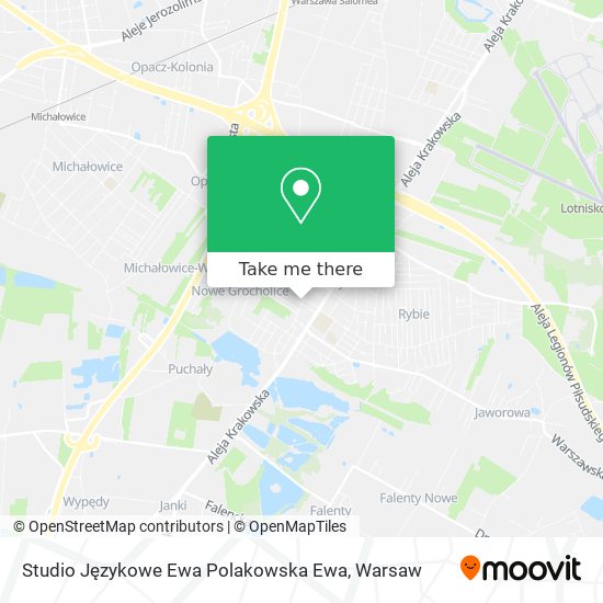 Studio Językowe Ewa Polakowska Ewa map