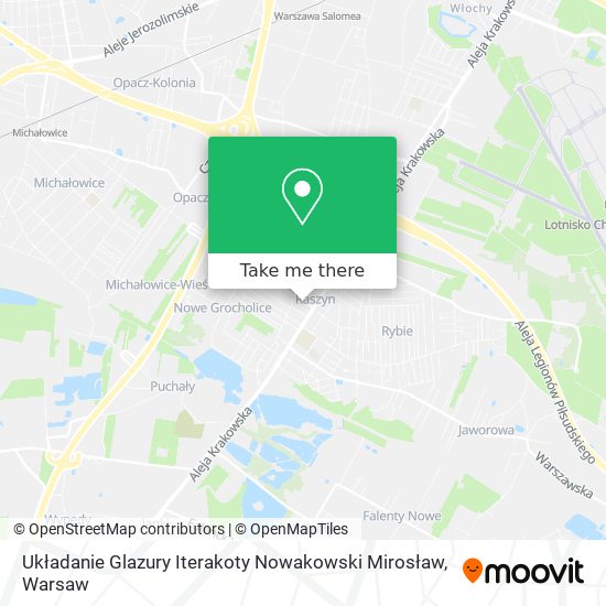 Układanie Glazury Iterakoty Nowakowski Mirosław map