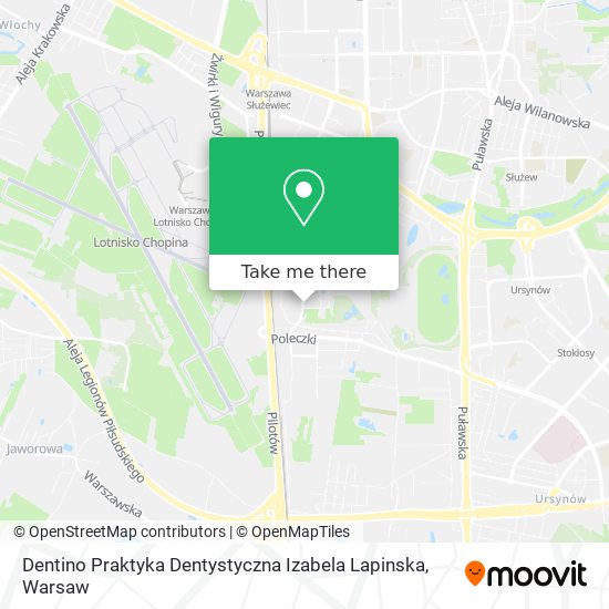 Карта Dentino Praktyka Dentystyczna Izabela Lapinska