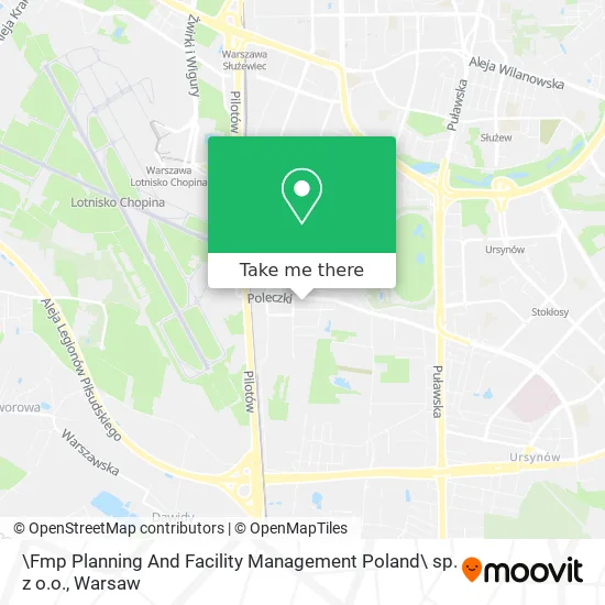 \Fmp Planning And Facility Management Poland\ sp. z o.o. map