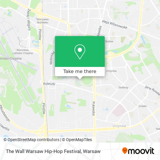 The Wall Warsaw Hip-Hop Festival map