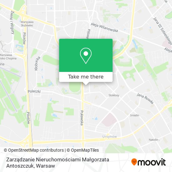 Zarządzanie Nieruchomościami Małgorzata Antoszczuk map