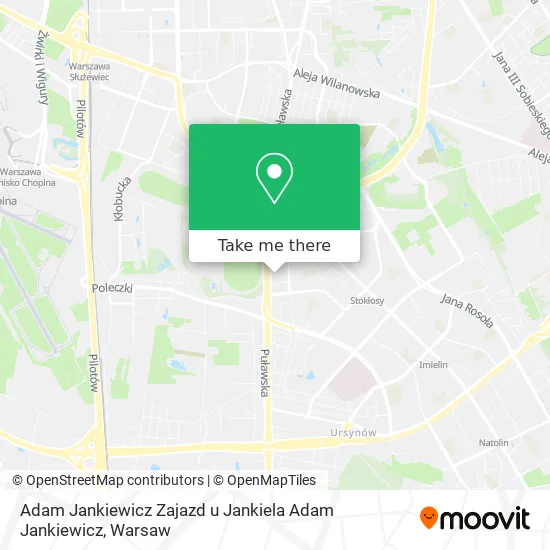 Карта Adam Jankiewicz Zajazd u Jankiela Adam Jankiewicz